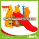 Hot selling children indoor plastic slides LH.HT.006.01