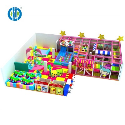 Children's indoor playground indoor playground park structure playground equipment