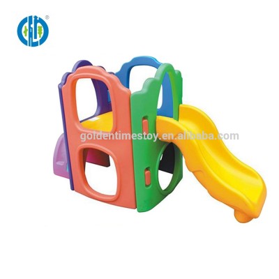 Manufacturer selling high quality kids plastic new slide outdoor toys