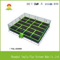 Fashionable indoor playground trampoline park equipment sale